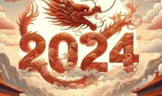 新年快乐图片2024高清